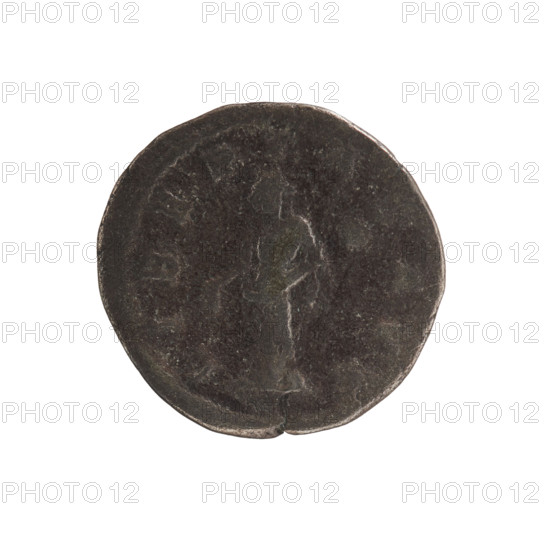 denarius; Elagabalus (204–222; Roman emperor 218–222); Obv.: Bust of the emperor with laurel wreath and drapery facing right, pearl border, inscription IMPANTONINVSPIVSAVG; Rev.: Libertas standing straight, head turned left, holding a pileus in right hand and a vindicta in left, star in right field, pearl border, inscription LIBERTASAVG; 220–222; Roman Empire (27 BC–476); Rome; coin; diameter 19.0 mm; weight 2.78 g
