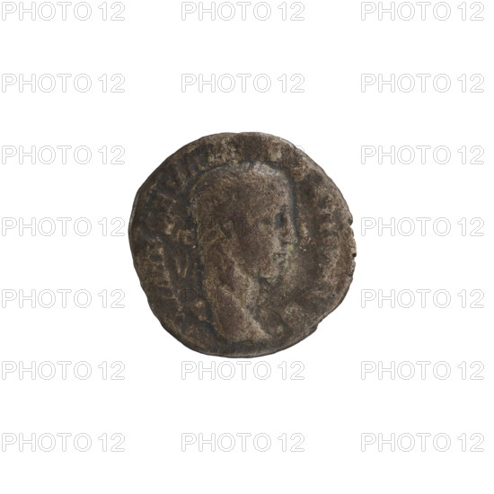 Denarius of Alexander Severus (reigned 222–235 CE), obverse and reverse personifications; iconography of Alexander Severus and Virtus; dated 228–231 CE; Roman Empire (27 BCE–476 CE), Rome; coin. Diameter 18.5 mm, weight 2.39 g.
