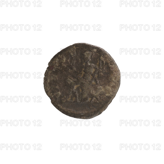 Denarius of Alexander Severus (reigned 222–235), 228–231. Obverse: Alexander Severus (portrait). Reverse: Virtus (personification). Roman Empire, Rome. Coin; diameter 18.5 mm; weight 2.39 g.