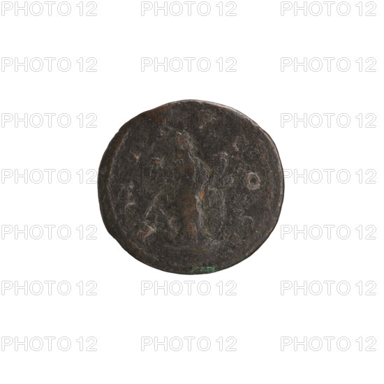 Denarius (subaerate) of Alexander Severus (208–235; Roman emperor 222–235), issuer Alexander Severus; depicts Roman deities and Fortuna; iconography relating to Alexander Severus (Roman emperor; 222–235) and Fortuna (mythology); dated 222; Roman Empire (27 BC–476); minted in Antioch on the Orontes; coin; diameter 18.5 mm and 19.5 mm; weight 2.73 g.