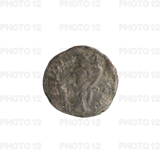 Denarius (hybrid, subaerate) of Alexander Severus (208–235; Roman emperor 222–235). Obverse/bust and iconography of Alexander Severus; reverse: personification Fecunditas. Date: 222–235. Roman Empire (27 BC–476). Mint: Antioch on the Orontes. Coin. Diameter: 18.0–18.5 mm. Weight: 2.64 g.