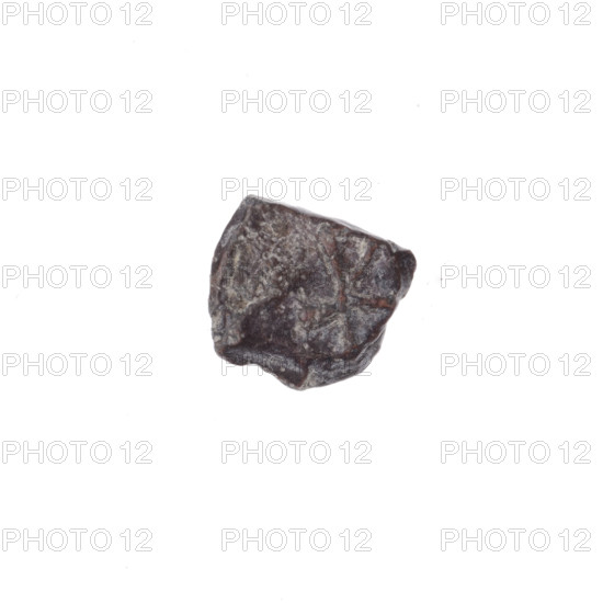 Fragment of a double-sided Drohiczyn seal. On one side, a cross with one arm ending in a triangle (an ank cross). On the other side, the letter C. 11th–13th century, Drohiczyn, Poland.