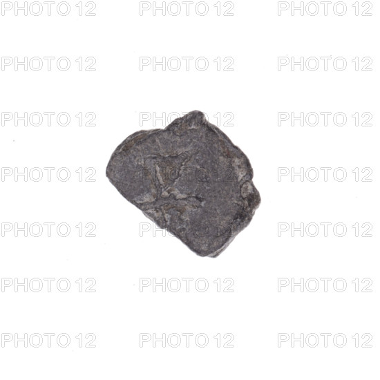 Fragment of a double-sided Drohiczyn seal. On one side a cross with one arm ending in a triangle (ankh cross). On the other side the letter C. 11th–13th century, Drohiczyn, Poland. Seals: customs house, town, customs, guild, official; seals with a cross; seals with a letter.