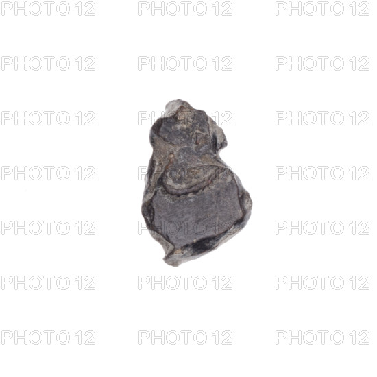Drohiczyn seal; guild seals; town seals; customs house seals; official seals; customs seals; seals with a cross; seals with a letter. Fragment of a double-sided Drohiczyn seal: on one side a cross with one arm ending in a triangle (ank cross); on the other side the letter C. 11th–13th century, Drohiczyn, Poland.