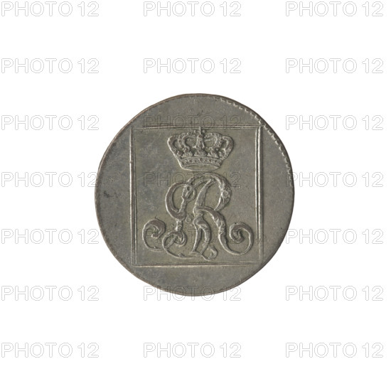 Silver Crown groschen, 1767. Obverse: in a square frame under a crown, a tied monogram composed of the letters SAR, pearl border. Reverse: in a square frame an inscription in five lines: '320/EX/MARCA/PURA.COL./1767.', with on the sides of the square: '1.GR./R.POL./MDL/FS', pearl border. Maker: Sylm, Frederick William (fl. 1765–1767). Issued under Stanislaw August Poniatowski (King of Poland, reign 1764–1795). Polish–Lithuanian Commonwealth (1569–1795), Warsaw, Poland. Coin (silver Crown groschen). Diameter: 20.6–21.2 mm. Weight: 2.00 g. Monograms, tied monograms, royal monograms, inscriptions noted.