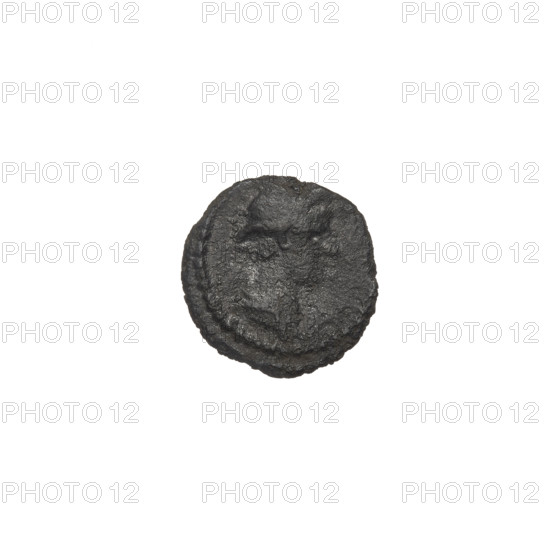 Quarter (denarius), Trajan (53–117; Roman emperor 98–117). Obverse: head of Mercury wearing a winged petasos, facing right. Reverse: winged caduceus pointing upward, flanked by the letters 'SC'. Laurel wreaths, heads. Dated 114–117 CE, struck in Rome, Roman Empire (27 BCE–476 CE). Coin; weight 2.20 g.