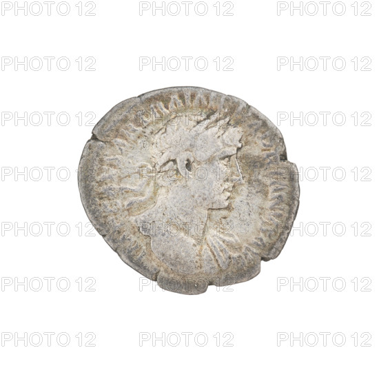 Denarius, Hadrian (76–138; Roman emperor 117–138). Obverse: bust of Hadrian right, laurel wreath in hair; rim inscription IMP CAESAR TRAIAN HADRIANVS AVG. Reverse: Pietas (personification) standing right, wearing a long robe with draperies, raising both hands; rim inscription PM TRP COS DES III; on either side of her inscription: VOT PVB. 118. Rome, Roman Empire (27 BC–476). Coin; weight 2.90 g.