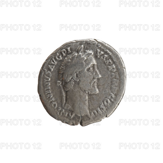 Denarius, Antoninus Pius (86–161; Roman emperor 138–161), issuer: Antoninus Pius. Obverse: Head of Antoninus Pius in a laurel wreath facing right, legend 'ANTONINVS AVG PI - VS PP TR P COS III'. Reverse: Aequitas standing left, holding scales in her outstretched right hand and a long staff (pertica) in her left, legend 'AEQVITA - S AVG'. Iconography: personification Aequitas, staffs, scales. Date: 140–144. Culture/place: Roman Empire, Rome. Medium: coin. Dimensions: diameter 17.0–17.5 mm; weight 2.65 g; axis 0 degrees.