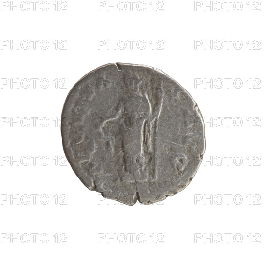 Denarius, Antoninus Pius (86–161; Roman emperor 138–161), issuer: Antoninus Pius. Obverse: Head of Antoninus Pius in a laurel wreath facing right, legend 'ANTONINVS AVG PI - VS PP TR P COS III'. Reverse: Aequitas standing left, holding scales in her outstretched right hand and a long staff (pertica) in her left, legend 'AEQVITA - S AVG'. Iconography: personifications, Aequitas; staffs, scales. Date: 140–144. Culture/place: Roman Empire, Rome. Material/format: coin (denarius). Dimensions: diameter 17.0–17.5 mm, weight 2.65 g, axis 0°.