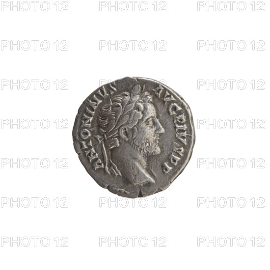 Denarius, Antoninus Pius (86–161; Roman emperor 138–161), issuer: Antoninus Pius — obverse: head of Antoninus Pius in a laurel wreath facing right, legend ANTONINVS · AVG · PIVS · PP; reverse: Concordia standing left, holding a patera in her outstretched right hand and a long scepter in her left, legend C O · S · IIII around. Date: 145–161. Roman Empire, Rome. Coin. Diameter 17.5 mm; weight 3.17 g; axis 180°.