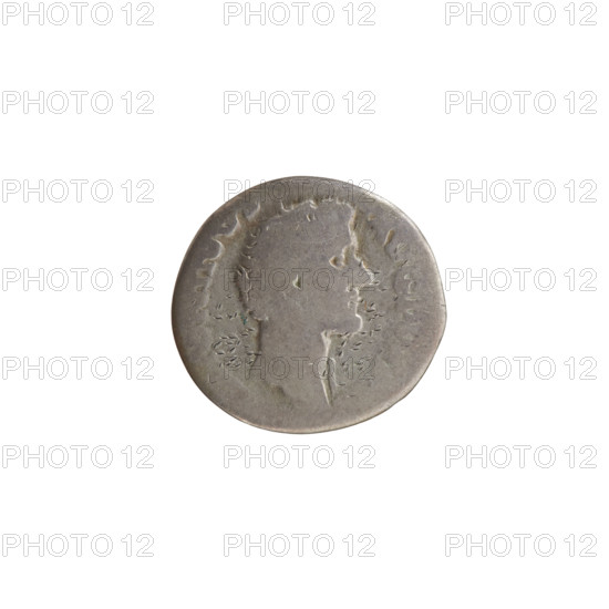 Denarius, Antoninus Pius (86–161; Roman emperor 138–161), issuer. Obverse: head of Antoninus Pius bare, facing right, legend ONINVS • AVG PIVS • PP. Reverse: Fortuna standing left, holding a rudder resting on a globe in her right hand and a cornucopia in her left. Iconography: personifications, horns of plenty, rudders. Date: 139. Place: Rome, Roman Empire (27 BC–476). Medium: coin. Diameter: 15.5–16.5 mm. Weight: 3.03 g. Axis: 180°.