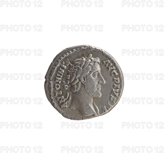 Denarius of Antoninus Pius (86–161; Roman emperor 138–161). Obverse: Head of Antoninus Pius in a laurel wreath, with drapery on the left shoulder, facing right, legend ANTONINV – AVG PIVS PP. Reverse: Liberalitas standing left, holding an abacus in the right hand and a cornucopia in the left, legend TR PO – – COS IIII. Iconography: Liberalitas (personification) with abacus and cornucopia. Roman Empire, Rome. Coin; diameter 16.5–18.0 mm, weight 3.50 g, axis 15°. References: episode LIB II, I, 145–161.