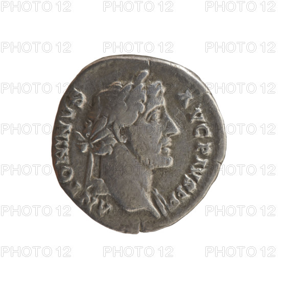 Denarius, Antoninus Pius (86–161; Roman emperor 138–161) — obverse: head of Antoninus Pius in a laurel wreath, with drapery on the left shoulder, facing right, legend ANTONINVS · AVG · PIVS · PP; reverse: Liberalitas (personification) stands left, holding an abacus in the right hand and a cornucopia in the left, legend TR · PO · T · COS; episode LIB, 145–161; Roman Empire (27 BC–476), Rome; coin; diameter 17.0–17.5 mm; weight 2.88 g; axis 195°.