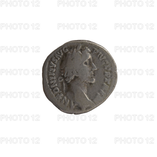 Denarius of Antoninus Pius (86–161; Roman emperor 138–161). Obverse: Head of Antoninus Pius in a laurel wreath facing right, legend ANTONINVS AVG - PIVS PP TR P. Reverse: Aequitas standing left, holding scales in his outstretched right hand and a cornucopia in his left, legend COS - IIII. Date: 148–149. Roman Empire, Rome. Coin; diameter 17.0–17.5 mm, weight 2.98 g, axis 180°.