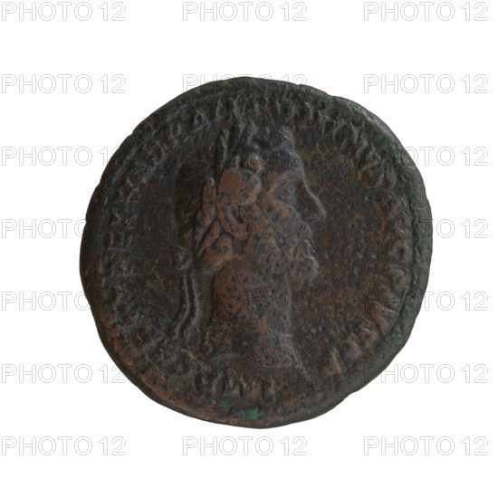 Antoninus Pius (86–161; Roman Emperor 138–161), issuer. Obverse: Head of Antoninus Pius in a laurel wreath to the right, inscription IMP CAES T AEL HADR ANTONINVS AVG PIVS PP around. Reverse: Iustitia seated left, holding a patera in her right hand and a long scepter in her left, inscription TR POT XIIII — COS III around, IVSTITIA in a section, in exergue SC. Date: 150–151. Roman Empire, Rome. Coin: diameter 27.0 mm, weight 12.05 g, axis 180°. Materials: coin. Style/personifications: Iustitia, scepters, paterae; iconography noted.