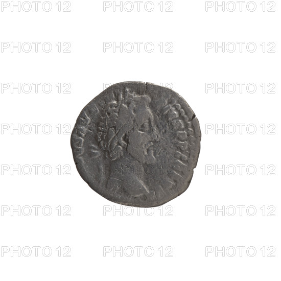 Denarius, Antoninus Pius (86–161; Roman emperor 138–161), 152–153. Obverse: Head of Antoninus Pius in a laurel wreath facing right, inscribed 'VS AVG - PIVS PP TR P XVI'. Reverse: Vesta veiled, standing left, holding a ladle (simpulum) in her right hand and a palladium in her left, inscription 'COS - IIII' around. Roman deities; iconography includes ladles and the palladium. Roman Empire (27 BC–476), Rome. Coin; diameter 17.0–17.5 mm, weight 2.80 g, axis 0°.