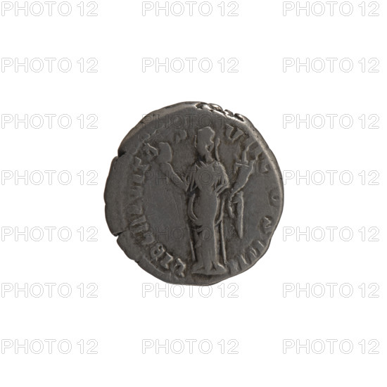 Denarius; obverse: head of Antoninus Pius in a laurel wreath facing right, inscribed ANTONINVS AVG PI - VS PP TR P XVII; reverse: Liberalitas standing left, holding an abacus in his right hand and a cornucopia in his left, inscribed LIBERALITA - S - VII COS IIII. Issuer: Antoninus Pius (86–161; Roman emperor 138–161). Iconography: personifications, Liberalitas, cornucopias, abacus (attribute). Date: 153–154. Culture/place: Roman Empire, Rome. Medium/obj.: coin. Dimensions: diameter 17.5–18.0 mm, weight 3.30 g, axis 0°.