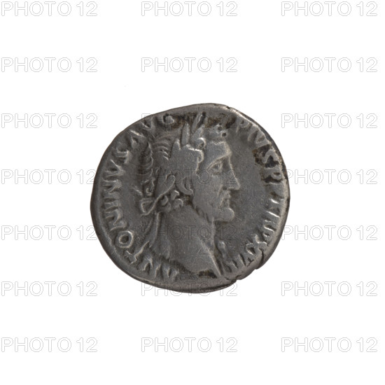 Denarius, Antoninus Pius (86–161; Roman emperor 138–161). Obverse: Head of Antoninus Pius in a laurel wreath facing right, inscription ANTONINVS AVG - PIVS PP TR P XVII. Reverse: Liberalitas standing left, holding a cornucopia with both hands, from which he pours coins, inscription LIBERALITAS - V COS IIII. Date: 153–154. Roman Empire, Rome. Silver coin (denarius). Diameter 16.0–17.0 mm; weight 3.20 g; axis 180°.