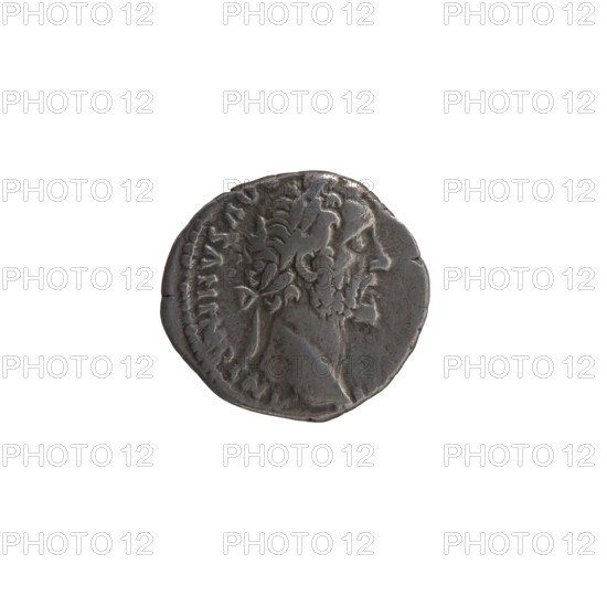 Denarius of Antoninus Pius (86–161; Roman emperor 138–161). Obverse: Head of the emperor in a laurel wreath facing right, legend ANTONINVS AV. Reverse: Aequitas standing left, holding scales in her right hand and a cornucopia in her left, legend TR POT XXI · COS IIII. Date: 157–158. Roman Empire, Rome. Coin: diameter 15.0–16.5 mm, weight 3.10 g, axis 180°.