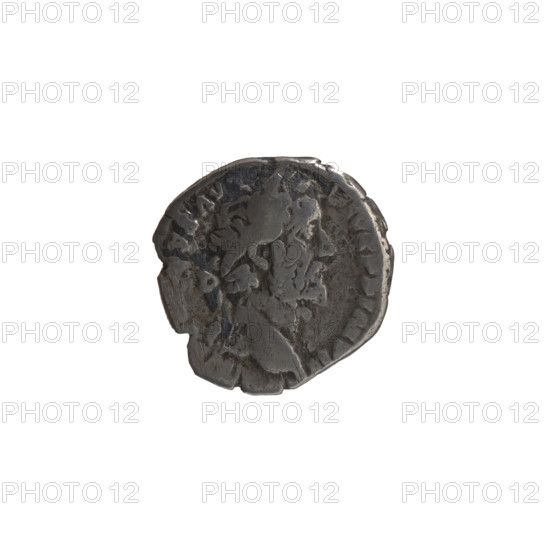 Denarius of Antoninus Pius (86–161; Roman emperor 138–161). Obverse: Head of the emperor in a laurel wreath facing right, inscription 'AV[?] IVS PP IMP II' all around. Reverse: Aequitas standing left holding scales in her right hand and a cornucopia in her left, with inscription 'TR POT XXI - C - COS III' all around. Date: 157–158. Roman Empire, Rome. Coin: silver denarius; diameter 16.0 mm; weight 2.78 g; axis 210°.