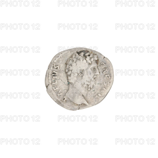 Denarius, Aelius (101–138; successor of Hadrian 136–138). Obverse: head of Aelius facing right; rim inscription: LAELIVSCAESAR. Reverse: Salus seated left on a throne, wearing a long robe, feeding a snake from a bird held in her right hand; the snake is entwined around an altar, left hand rests on the throne; rim inscription: TRPOTCOSII. Episode SALVS, 137, Rome, Roman Empire (27 BC–476). Coin, weight 2.80 g.