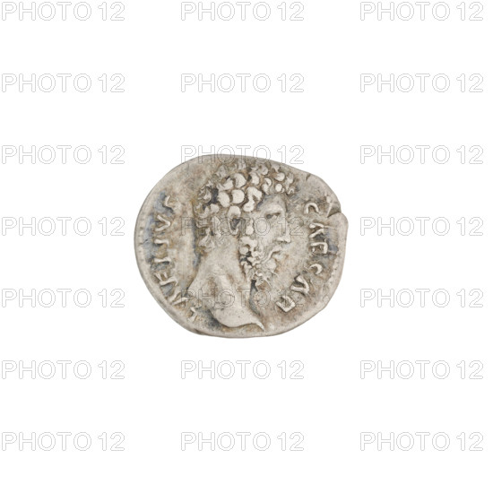 Denarius, Aelius (101–138; successor of Hadrian 136–138). Obverse: head of Aelius facing right; rim inscription LAELIVSCAESAR. Reverse: Spes (personification) walking left, wearing a long robe, holding a flower in her right hand, supporting her robe with her left hand; rim inscription TRPOTCOSII. 137 CE, Rome, Roman Empire (27 BC–476). Coin, weight 3.50 g.