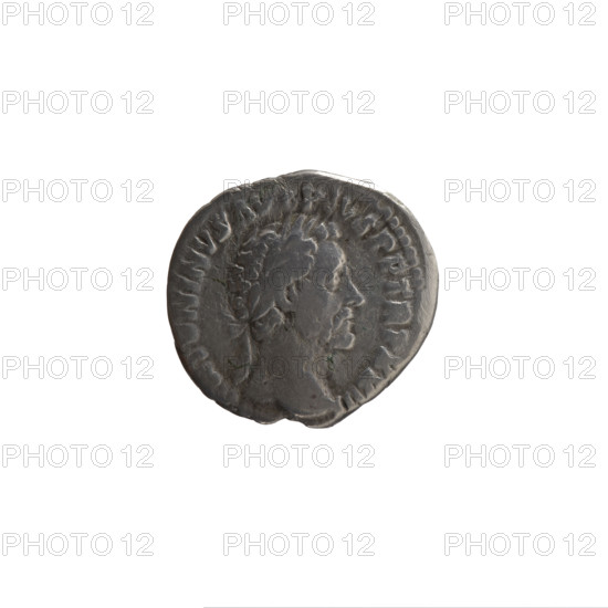 Denarius of Antoninus Pius (86–161; Roman emperor 138–161). Obverse: head of Antoninus Pius in a laurel wreath facing right, inscription TONINVS AV, PIVS PP TRP XXIII. Reverse: Pax standing left, holding a branch in her right hand and a long scepter in her left, inscription PACI A, G - COS II, I. Date: 159–160. Roman Empire (27 BC–476), Rome. Coin; diameter 16.0–17.5 mm, weight 2.90 g, axis 165°.