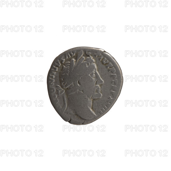 Denarius; Antoninus Pius (86–161; Roman emperor 138–161) (issuer). Obverse: head of Antoninus Pius in laurel wreath facing right, legend ONINVS AV - G PIVS PP TR P XVIII. Reverse: Fortuna standing right; in her right hand a long rudder leaning against a globe, in her left hand a horn of plenty, C, S - III. Date: 154–155. Place: Rome, Roman Empire. Object type: coin. Dimensions: diameter 16.5–18.0 mm, weight 2.92 g, axis 180°.