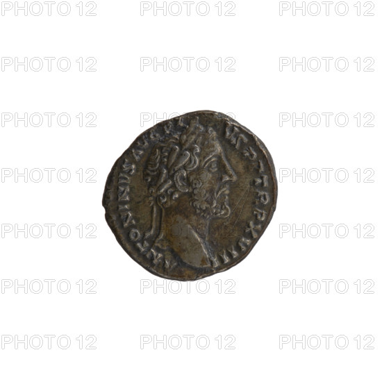 Denarius, Antoninus Pius (86–161; Roman emperor 138–161). Obverse: Head of the emperor in a laurel wreath facing right, inscription ANTONINVS AVG PI-VS PP TR P XVIII (circumferential). Reverse: Vesta in a veil standing left, holding a patera above the altar in her right hand and a palladium in her left, inscription C OS - IIII (circumferential). Roman deities; iconography of Antoninus Pius. Date: 154–155. Roman Empire; Rome. Coin. Diameter 17.0 mm; weight 3.30 g; axis 180 degrees.