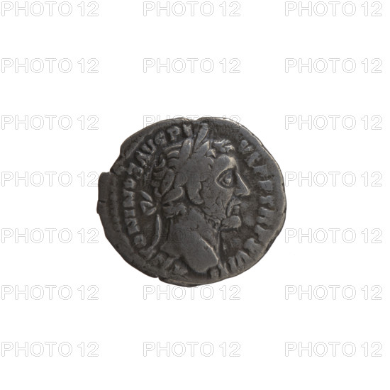 Denarius, Antoninus Pius (86–161; Roman emperor 138–161), issuer: Antoninus Pius. Obverse: head of the emperor in a laurel wreath facing right, legend 'ANTONINVS AVG PI - VS PP TR P XVIII' (circumferential). Reverse: Vesta in a veil standing left, holding a patera above an altar in her right hand and a palladium in her left, legend 'C OS - IIII' (circumferential). Date: 154–155. Culture: Roman Empire. Place: Rome. Object type: coin. Dimensions: diameter 16.5–18.0 mm; weight 2.80 g; axis 0 degrees.