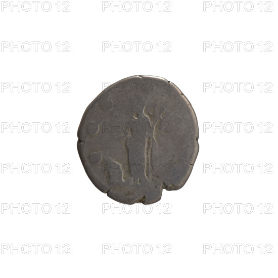Denarius, Antoninus Pius (86–161; Roman emperor 138–161). Obverse: Head of the emperor in a laurel wreath, with drapery on the left shoulder; inscription ANTONINVS AVG PIVS P P TR P XVIII (as abbreviated). Reverse: Vesta in a veil stands left, holding a patera above an altar in her right hand and a palladium in her left; inscription (C)OS (abbreviated). Date: 154–155. Roman Empire (27 BC–476), Rome. Coin; diameter 16.5–17.5 mm, weight 2.92 g, axis 165°.