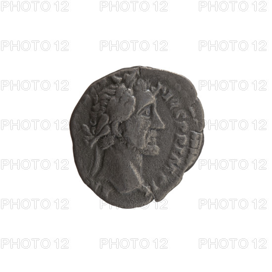 Denarius, Antoninus Pius (86–161; Roman emperor 138–161), obverse: head of the emperor in a laurel wreath to the right, inscription AN. AVG · PIVS PP IMP II; reverse: Ceres in a veil seated to the left, holding a torch in her right hand and ears of corn in her left, inscriptions RP · IX · C · S IIII; motifs: Roman deities, iconography of Antoninus Pius, ears of corn, torches; date: 155–156; culture: Roman Empire (27 BC–476), Rome; medium: coin; dimensions: diameters 16.0 mm and 17.5 mm, weight 2.88 g, axis 15 degrees.
