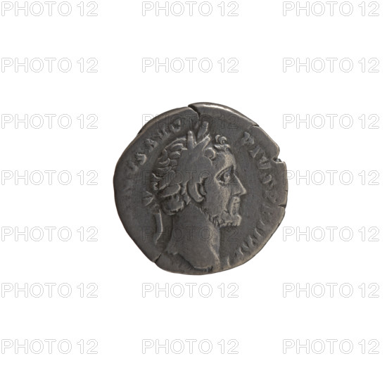 Denarius, Antoninus Pius (86–161; Roman emperor 138–161), 155–156. Obverse: head of Antoninus Pius in a laurel wreath to the right, inscription 'INVS AVG - PIVS PP IMP II'. Reverse: Ceres veiled, seated left, holding a torch in her right hand and ears of corn in her left, inscription 'R POT XIX - COS III'. Roman Empire (27 BC–476), Rome. Coin; diameter 17.0–17.5 mm, weight 3.30 g, axis 0 degrees.
