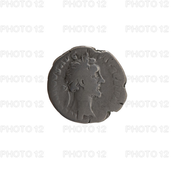 Denarius, Antoninus Pius (86–161; Roman emperor 138–161), issuer: Antoninus Pius; subject: Roman deities—Ceres (mythology) with ears of corn; obverse: head of the emperor in a laurel wreath to the right, inscription NTONINVS AVG - PIVS PP IMP II; reverse: Ceres in a veil seated to the left, holding a torch in her right hand and ears of corn in her left, inscription TR POT XIX - COS IIII; date: 155–156; place: Rome, Roman Empire (27 BC–476); object type: coin (denarius); dimensions: diameter 17.0–17.5 mm, weight 3.05 g, axis 180 degrees.