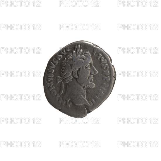 Denarius; issuer: Antoninus Pius (86–161, Roman emperor 138–161). Obverse: head of Antoninus Pius in a laurel wreath to the right, inscription ANTONINVS AVG PIVS PP IMP II. Reverse: Ceres veiled, seated left, holding a torch in her right hand and ears of corn in her left, inscription TR POT XX COS IIII. Date: 156–157. Roman Empire, Rome. Coin. Diameter 16.0–18.0 mm, weight 2.60 g, axis 180°.