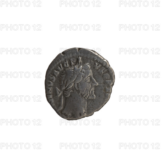 Denarius, Antoninus Pius (86–161; Roman emperor 138–161). Obverse: Head of Antoninus Pius in a laurel wreath facing right, inscription NINVS AVG PI - VS PP TR. Reverse: Vesta standing left, holding a ladle (simpulum) in her right hand and a palladium in her left, inscription OS - IIII. Date: 151–154. Roman Empire; Rome. Coin; diameter 16.0 mm; weight 3.15 g; axis 0 degrees.
