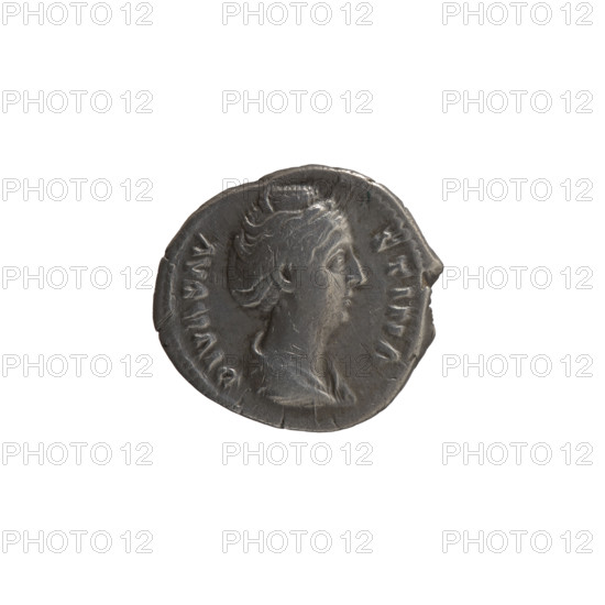 Denarius, Faustina the Elder (98–141; Roman empress 138–141) (posthumous), issuer: Antoninus Pius (86–161; Roman emperor 138–161). Bust of Faustina I in drapery facing right, legend 'DIVA FAVSTINA' around; reverse: Ceres standing left, right hand raised, holding a long torch in left, legend 'AVGVSTA' around. After 141, Roman Empire (27 BC–476), Rome. Coin; diameter 17.0–18.0 mm, weight 2.95 g, axis 180°.