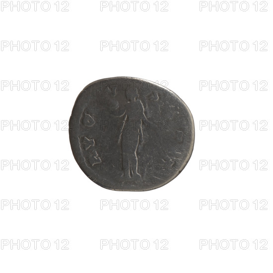 Denarius, Faustina the Elder (98–141; Roman empress 138–141) (posthumous), issuer: Antoninus Pius (86–161; Roman emperor 138–161). Obverse: Bust of Faustina I in drapery facing right, inscription 'D·VA - FAVSTI'. Reverse: Ceres standing left, right hand raised, holding a long torch in the left, inscription 'AV G V - S - TA' (circumferential). After 141 CE, Roman Empire (27 BC–476), Rome. Coin; diameter 16.5–18.0 mm, weight 2.90 g, axis 180°.