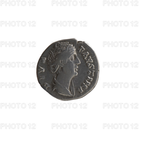 Denarius, posthumous issue for Faustina the Elder (98–141; Roman empress 138–141). Obverse: Bust of Faustina I in drapery facing right, inscription 'DIVA FAVSTINA' around. Reverse: Ceres standing left, holding a long torch in her right hand and raising the hem of her robe with her left, inscription 'AVGVSTA' around. Issuer: Antoninus Pius (86–161; Roman emperor 138–161). After 141 CE, Roman Empire (Rome). Coin; silver. Diameter ~16.5–17.5 mm; weight 3.25 g; axis 180°.