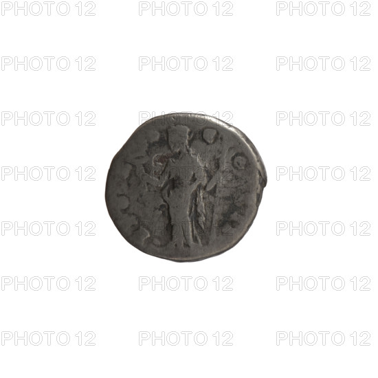 Denarius, ca. 156–157 CE. Obverse: Head of young Marcus Aurelius without a cap facing right, inscription LIVS CAES ANTON AVG PII F circumferential. Reverse: Felicitas standing left, holding a caduceus in right hand and a scepter in left, inscription TR POT X·I·CO II circumferential. Issuers: Marcus Aurelius (121–180; Roman emperor 161–180; caesar 139–161) and Antoninus Pius (86–161; Roman emperor 138–161). Iconography: caducei, scepters, personifications (Felicitas). Roman Empire (27 BC–476), Rome. Coin: silver denarius; diameter 16.5–17.5 mm, weight 3.20 g, axis 30°.