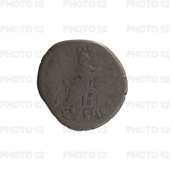Denarius of Marcus Aurelius (121–180; Roman emperor 161–180), 161–162 CE. Obverse: head of Marcus Aurelius with laurel wreath facing right, inscription IMP M AVREL ANTONI. Reverse: Concordia seated left, holding a patera in her right hand and resting her left hand on the figure of Spes, who stands on a horn of plenty; inscription CO, ORD AVG R VI (with mint/control marks C, S III). Iconography: personifications Concordia and Spes, paterae, horns of plenty. Roman Empire (Rome). Coin; diameter 16.0–18.0 mm, weight 2.95 g, axis 0°.