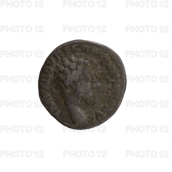 Denarius, Marcus Aurelius (121–180; Roman emperor 161–180), issuer; obverse: head of Marcus Aurelius uncovered facing right, inscription IMP M AVREL ANTONINVS AVG; reverse: Providentia standing left, holding a globe in her right hand and a cornucopia in her left, inscriptions PROV DEOR RP XVI COS III; personifications, globe (attribute), cornucopia; iconography of Marcus Aurelius and Providentia; dated 161–162; Rome, Roman Empire (27 BC–476); coin; diameter 16.5–17.0 mm; weight 3.10 g; axis 0°.