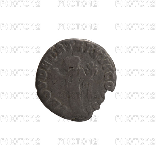Denarius, Marcus Aurelius (121–180; Roman emperor 161–180), issuer; obverse: head of Marcus Aurelius uncovered, facing right, legend VREL ANTONINVS AVG; reverse: Providentia standing left, holding a globe in her right hand and a cornucopia in her left, legend PROV DEOR TR P XVI CO, III; 161–162; Roman Empire (27 BC–476); Rome; coin; diameter 16.0–16.5 mm; weight 2.50 g; axis 0°.