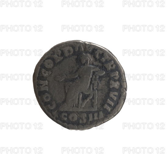 Denarius, Marcus Aurelius (121–180; Roman emperor 161–180), issuer: Marcus Aurelius. Obverse: Head of Marcus Aurelius uncovered facing right, inscription IMP M ANTONINVS AVG. Reverse: Concordia seated left, holding a patera in her right hand, resting her left hand on the figure of Spes; under the seat a cornucopia, inscription CONCORD AVG TR P XVII, COS III. Date: 162–163. Place: Rome, Roman Empire (27 BC–476). Object type: coin (denarius). Dimensions: diameter 16.5–17.5 mm, weight 3.00 g, axis 0°.