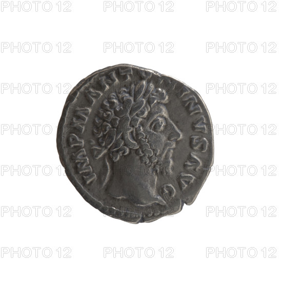 Denarius, Marcus Aurelius (121–180, Roman emperor 161–180), issuer. Obverse: Head of Marcus Aurelius with laurel wreath facing right, inscription IMP M ANTONINVS AVG. Reverse: Providentia standing left, holding a globe in her right hand and a cornucopia in her left, inscription PROV DEOR TR P XVII COS III. Date: 162–163. Roman Empire (27 BC–476). Rome. Coin. Diameter 17.5 mm. Weight 3.20 g. Axis 180°.