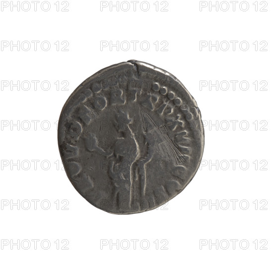 Denarius, Marcus Aurelius (121–180; Roman emperor 161–180), issuer. Obverse: Head of Marcus Aurelius uncovered facing right, inscription IMP M ANTONINVS AVG. Reverse: Providentia standing left, holding a globe in her right hand and a cornucopia in her left, inscription PROV DEOR TR P XVII COS III. Date: 162–163. Roman Empire (27 BC–476), Rome. Coin; diameter 16.5–17.5 mm, weight 3.00 g, axis 180°.