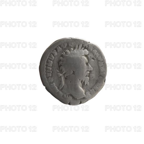 Denarius, Marcus Aurelius (121–180; Roman emperor 161–180), issuer Marcus Aurelius. Obverse: head of Marcus Aurelius in a laurel wreath facing right, inscription ANTONINVS AVG. Reverse: Victoria stands half-naked frontally, head turned right, holding a palm branch in her right hand; with her left hand she fastens a shield inscribed VIC R to a tree, inscriptions RP XX - IMP IIII COS III. Attributes: Roman deities, palm branches, shields. Date: 166. Culture: Roman Empire (27 BC–476). Place: Rome. Object type: coin (denarius). Diameter: 18.0 mm. Weight: 2.70 g. Axis: 0°.