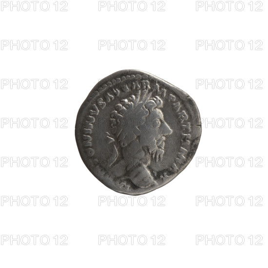 Denarius, Marcus Aurelius (121–180; Roman emperor 161–180), issuer: Marcus Aurelius. Obverse: Head of Marcus Aurelius with laurel wreath facing right, inscription 'M ANTONINVS AVG ARM PARTH MAX'. Reverse: Aequitas standing left, holding scales in right hand and cornucopia in left, inscription 'TR P XXI IMP IIII COS III'. Date: 166–167. Roman Empire (27 BC–476), Rome. Coin. Diameter 18.0–19.5 mm, weight 3.05 g, axis 0°.