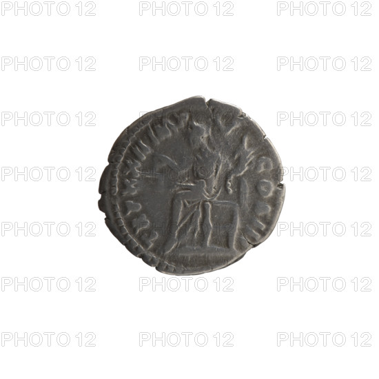 Denarius, Marcus Aurelius (121–180; Roman emperor 161–180), issuer Marcus Aurelius; obverse: head of Marcus Aurelius with laurel wreath facing right, inscription 'M ANTONINVS AVG ARM - PARTH MAX' all around; reverse: Aequitas seated left, holding scales in right hand and a cornucopia in left, inscription 'TR P XXII IMP - V - COS III' all around; dated 168; Roman Empire (27 BC–476), Rome; coin; diameter 18.0–19.0 mm, weight 3.15 g, axis 0°.