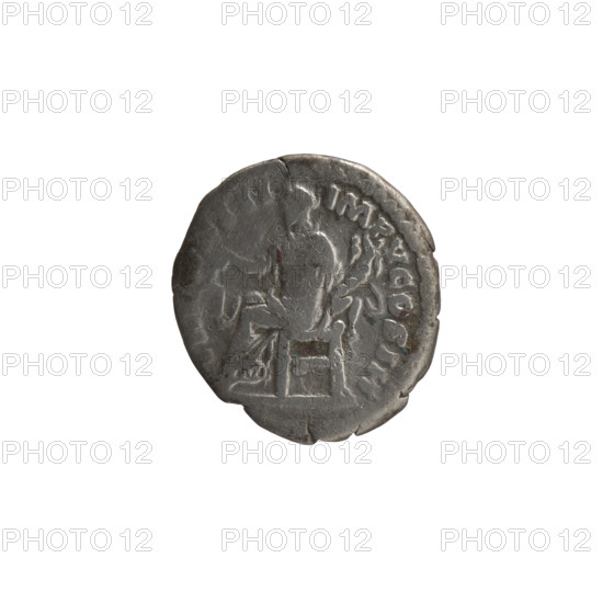 Denarius, Marcus Aurelius (121–180; Roman emperor 161–180). Obverse: Head of Marcus Aurelius with laurel wreath facing right; inscription NTONINVS AVG - M PARTH MAX. Reverse: Aequitas (personification) seated left, holding scales in his right hand and cornucopia in his left; inscription TR. XIII - IMP V COS III. Date: 168–169. Roman Empire (27 BC–476), Rome. Coin. Diameter: 17.0–18.5 mm; weight: 3.01 g; axis 0°.